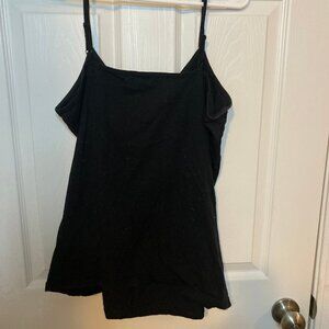 Plain Black Tank